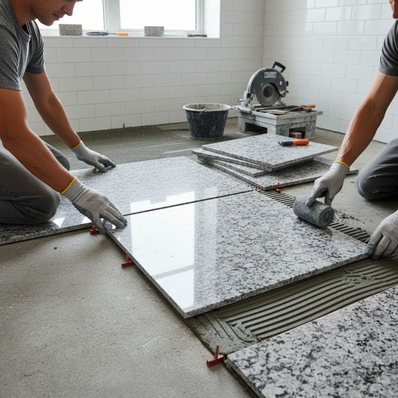 Granite Floor Installation